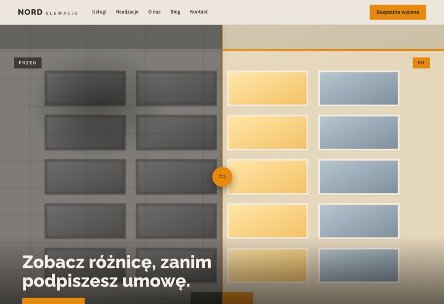 Strona internetowa elewacje-szczecin.pl, Docieplenia i elewacje · Szczecin